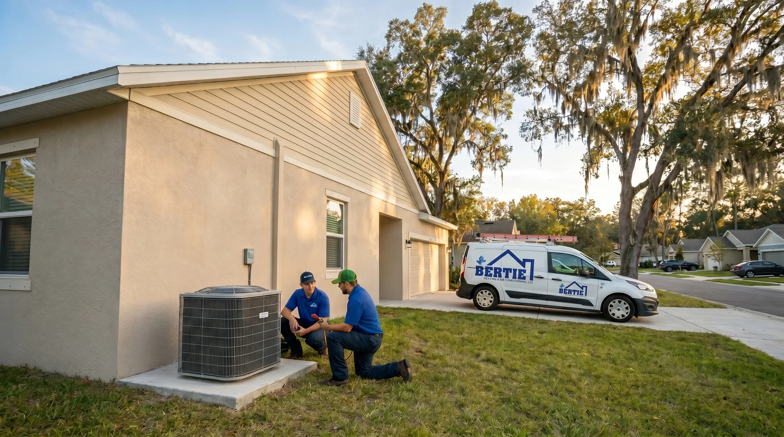 A Alachua, Florida neighborhood served by Bertie Air