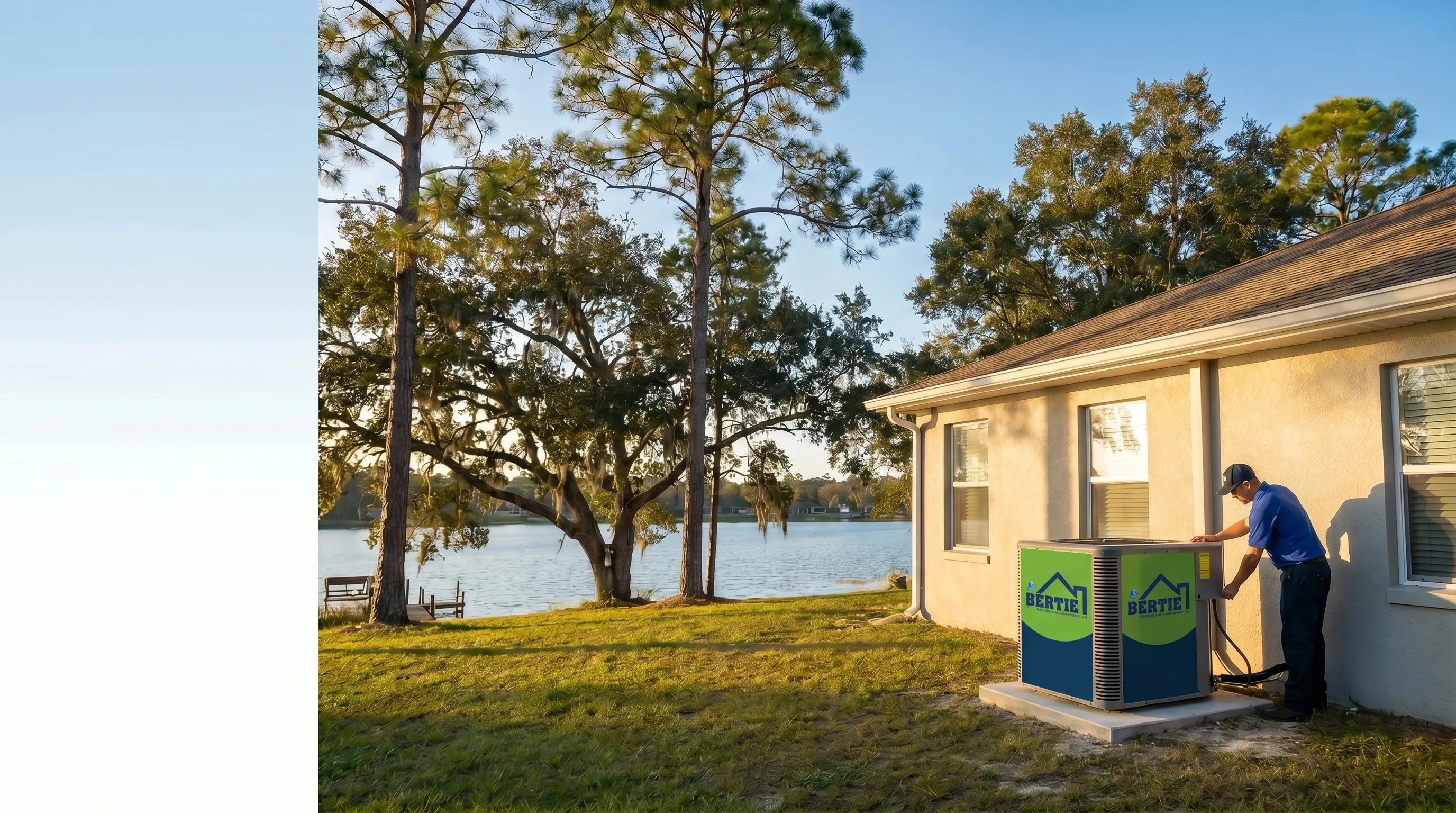 A Keystone Heights, Florida neighborhood served by Bertie Air
