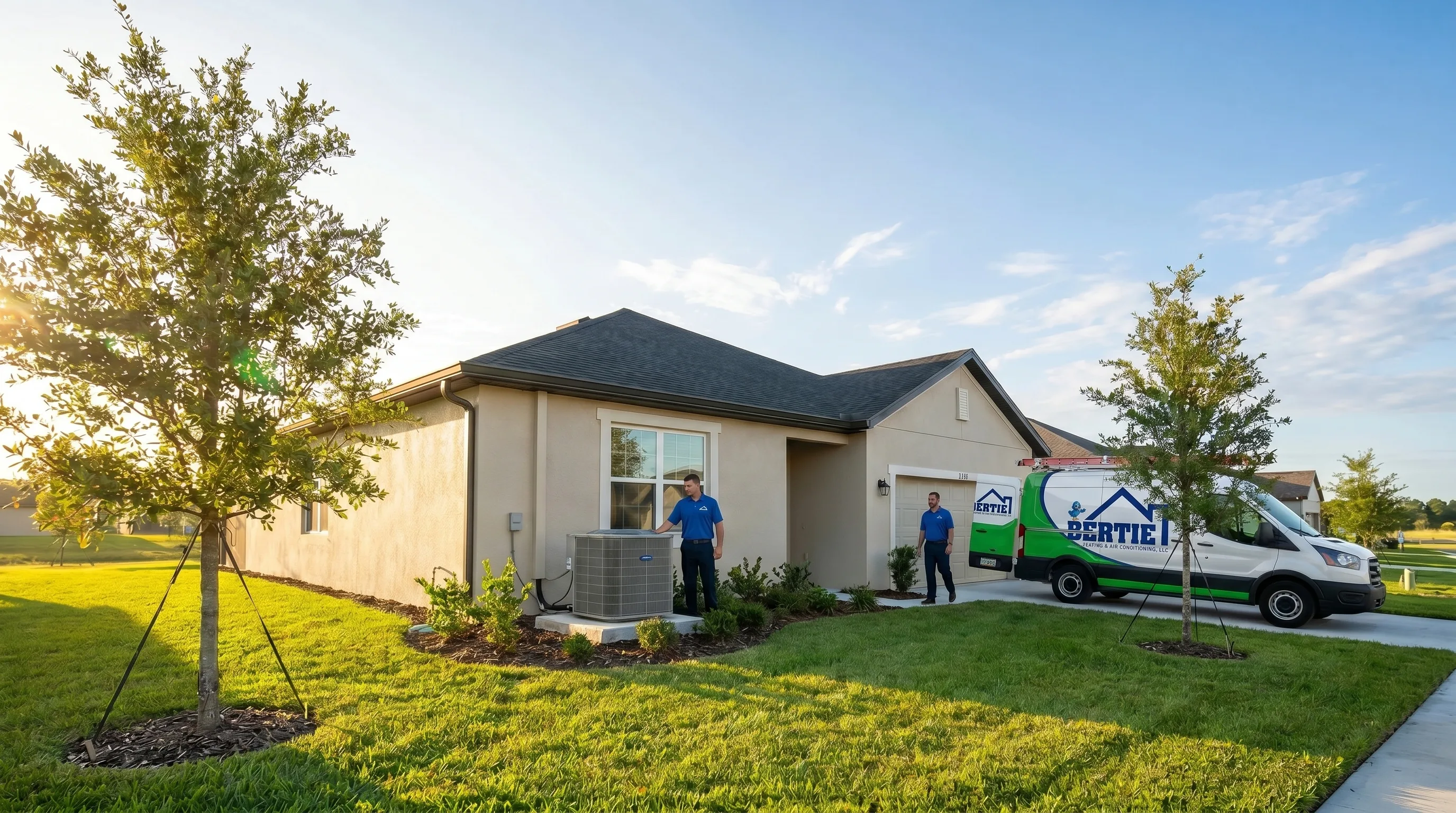 A Newberry, Florida neighborhood served by Bertie Air